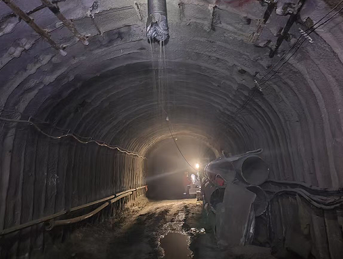 云南反井法施工竖井顺利贯通